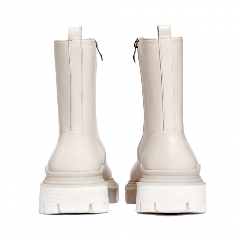 Boots Martis milky leather photo - 5