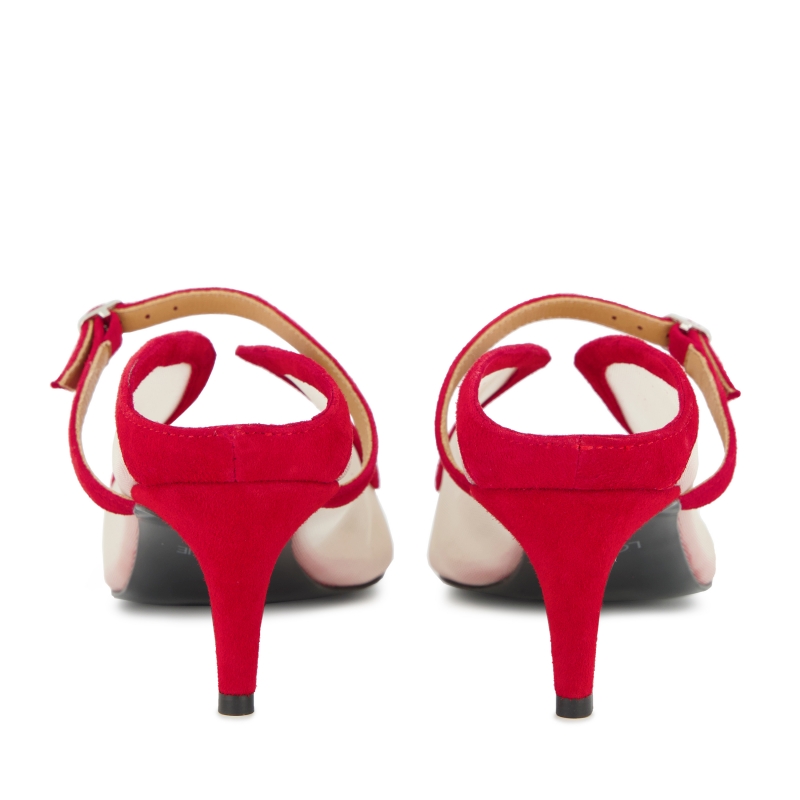 Mules Noa red suede photo - 3