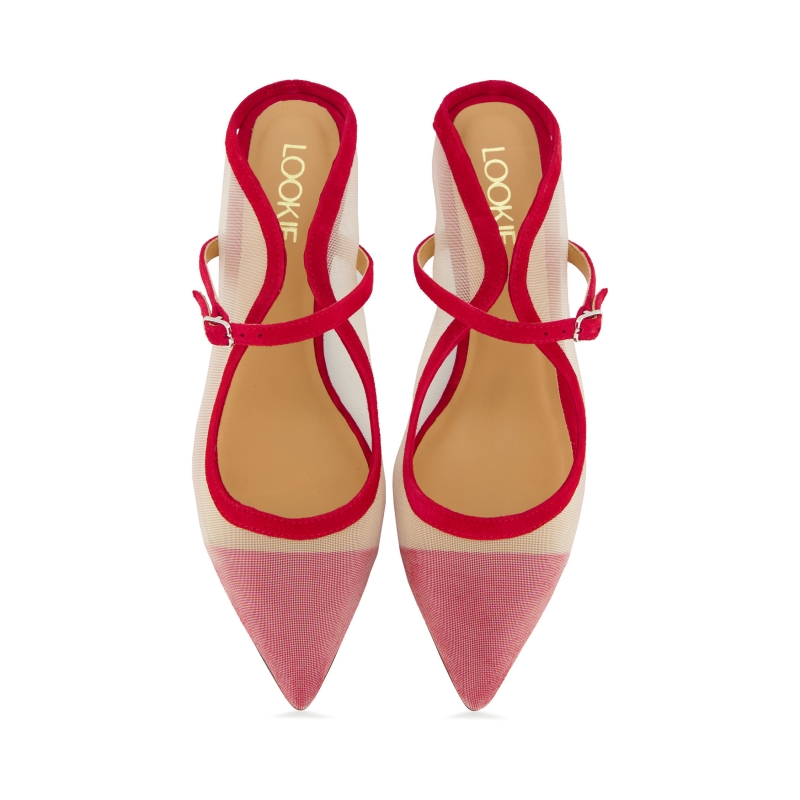 Mules Noa red suede photo - 2