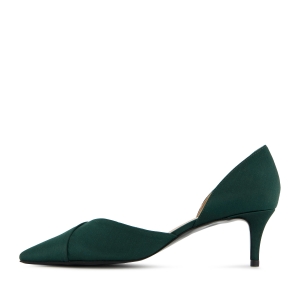 Pumps Manu satin emerald фото-2