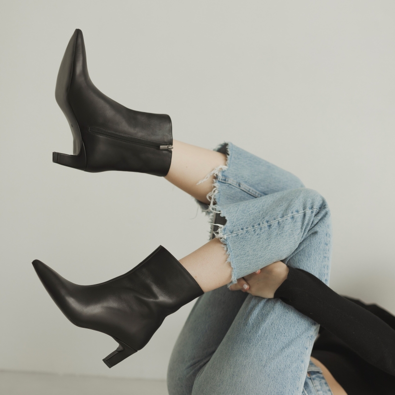 Ankle boots AUDREY black... photo - 1