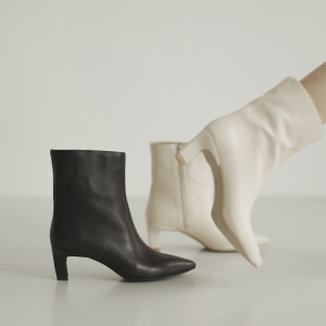 Ankle boots AUDREY milky... photo - 3