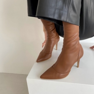 Ankle boots Gigi 9 caramel... photo - 3