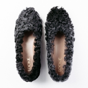 Fur Ballet flats Kudriash