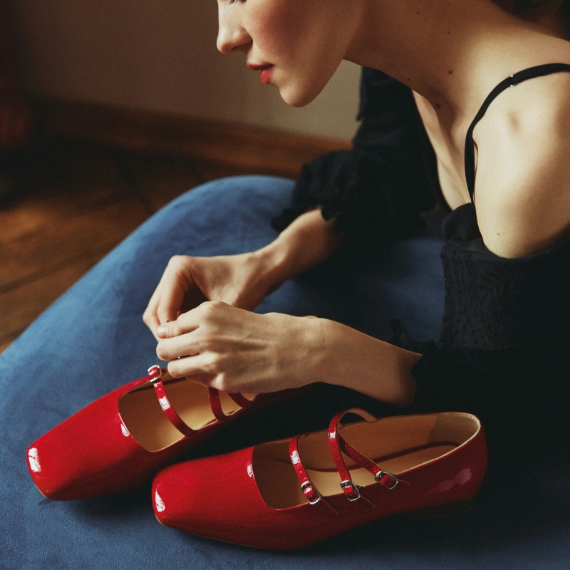 Barbara red patent leather... photo - 5