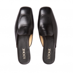 Sale Bible mules black leather