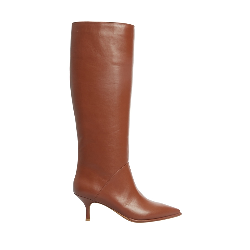 Boots Michelle Caramel Leather photo - 2