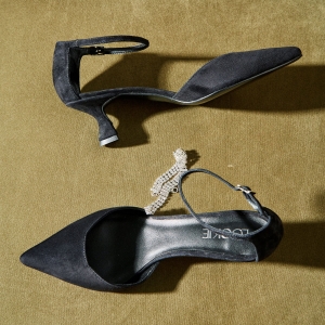 Closed sandals Vera suede... photo - 3