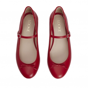 Ballet flats Kendall red... фото-2