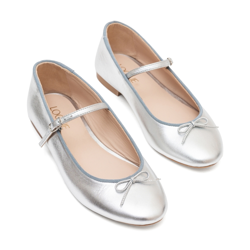 Ballet flats Kendall silver... photo - 2