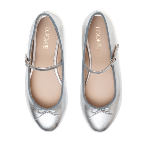 Ballet flats Kendall silver... photo - 4