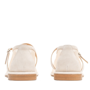 Ballet shoes Nino beige mesh photo - 4