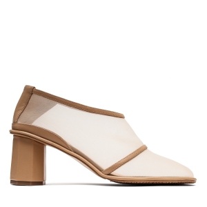 Sale Luisa beige mesh ankle...