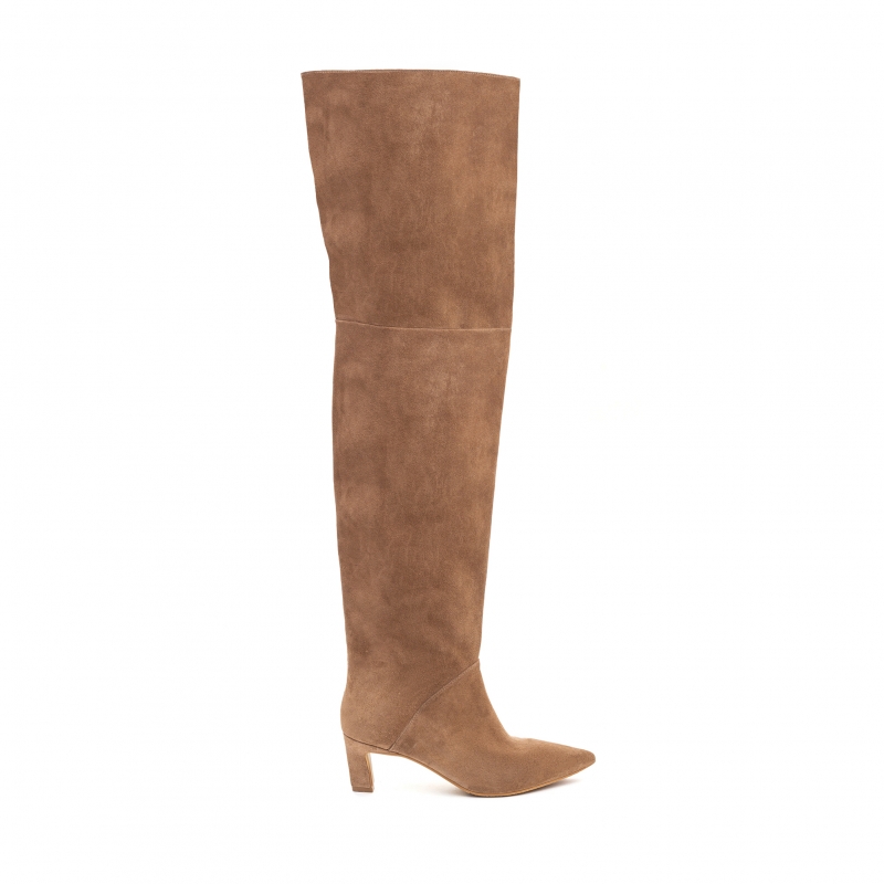 Long suede boots on sale