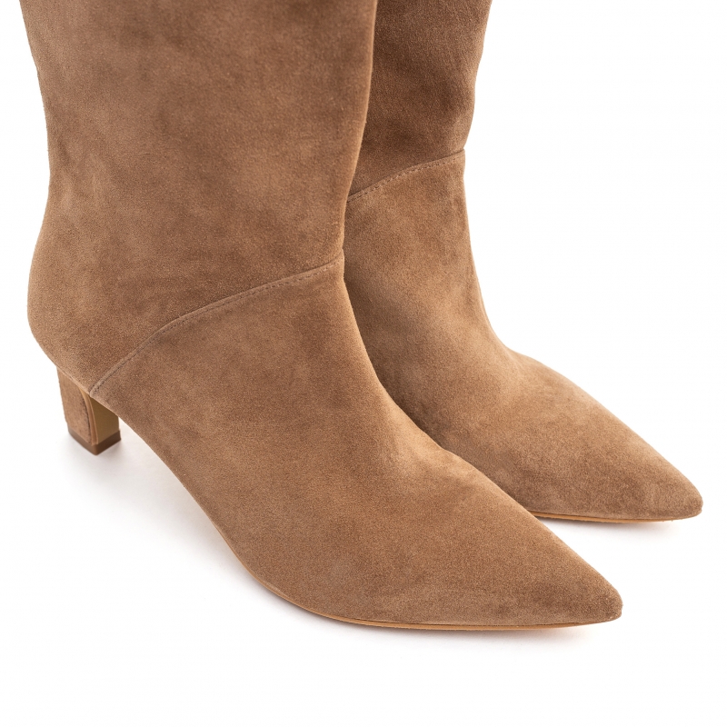 Long ankle boots on sale