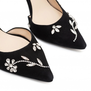 Adele pumps in black suede... фото-2