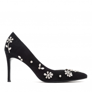 Adele pumps in black suede...