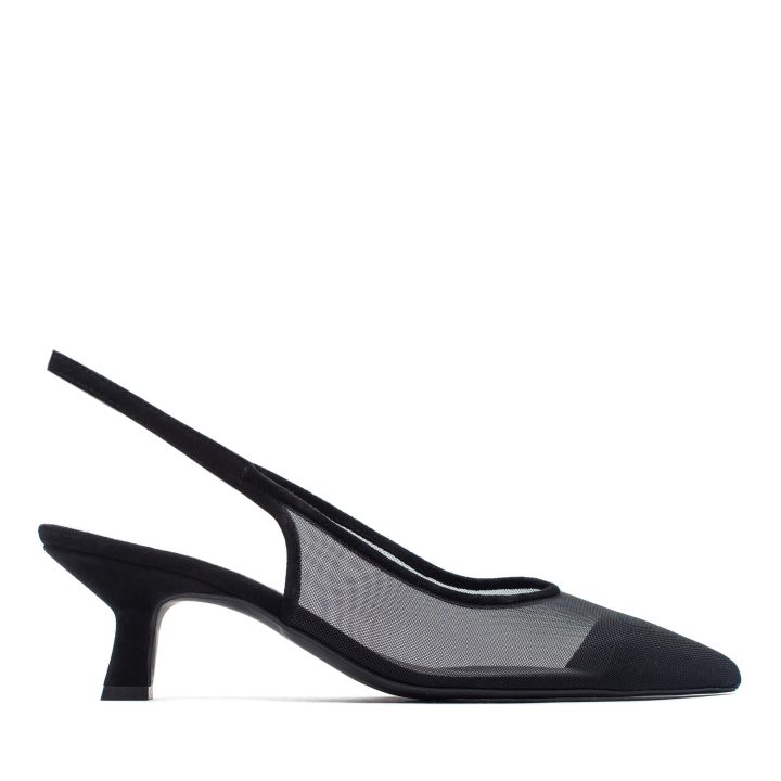 Mesh slingbacks Marlene